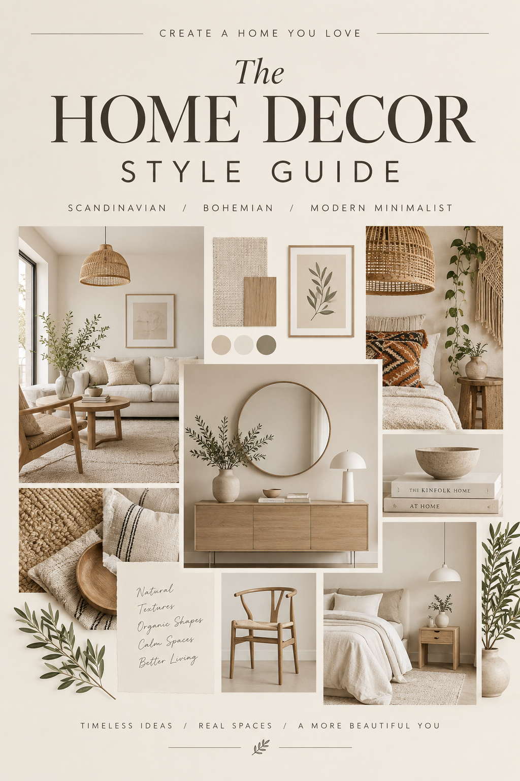 The Home Decor Style Guide: 7 Interior Styles, Palettes & Furniture